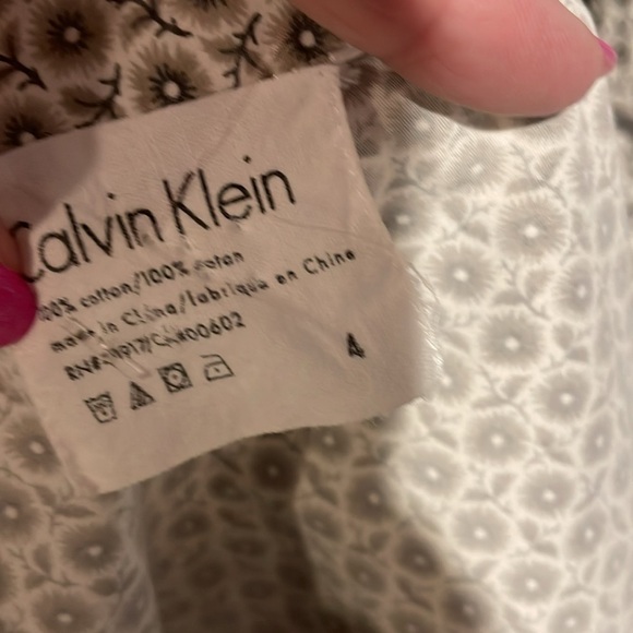 Calvin Klein two piece all cotton outfit size 4 - Picture 5 of 6